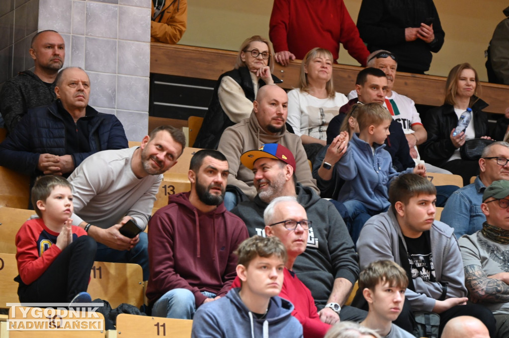 Kibice na meczu MKKS Siarka - AZS Politechnika Gdańska