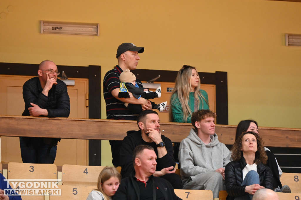 Kibice na meczu MKKS Siarka - AZS Politechnika Gdańska