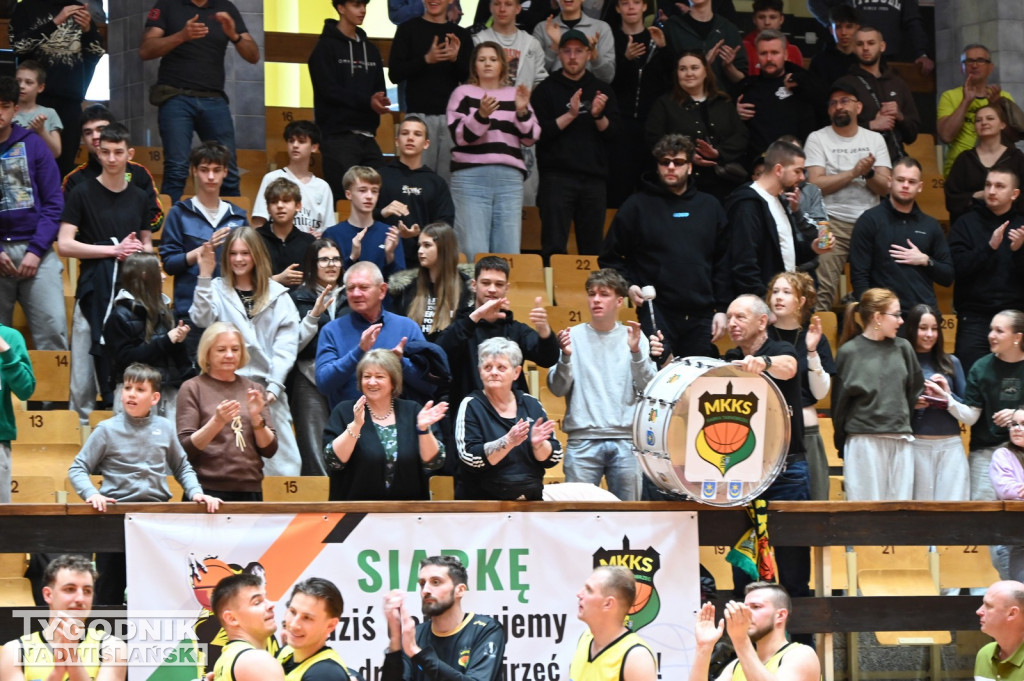 Kibice na meczu MKKS Siarka - AZS Politechnika Gdańska