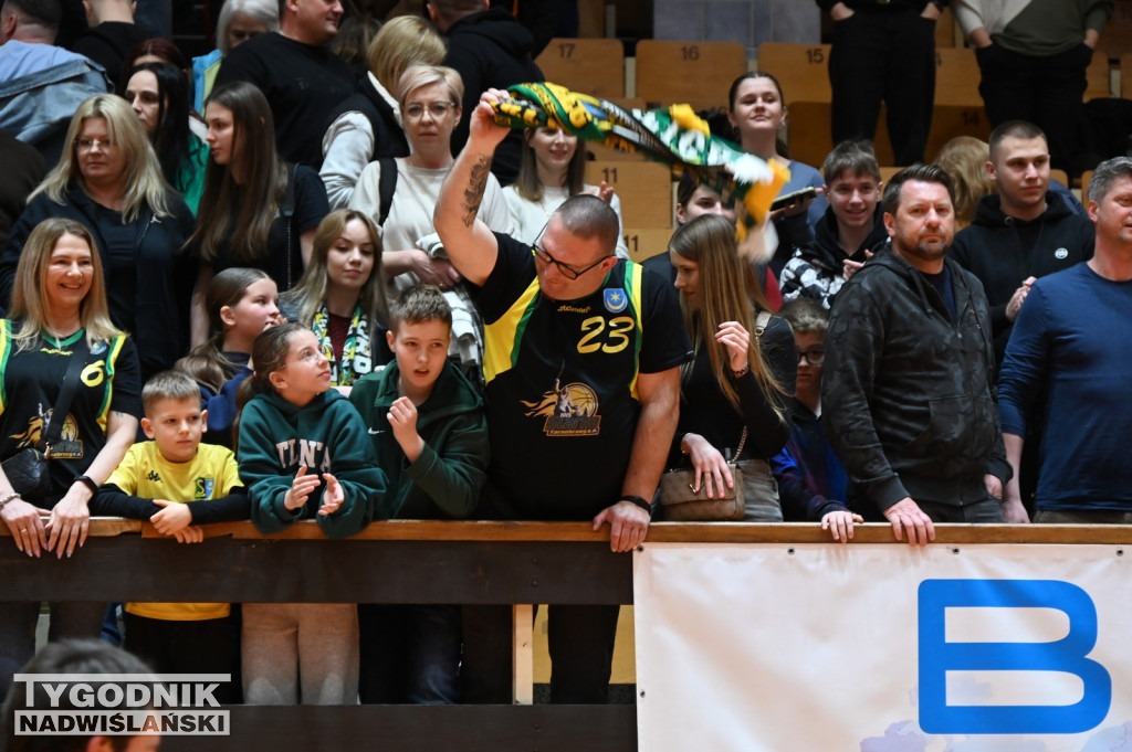 Kibice na meczu MKKS Siarka - AZS Politechnika Gdańska