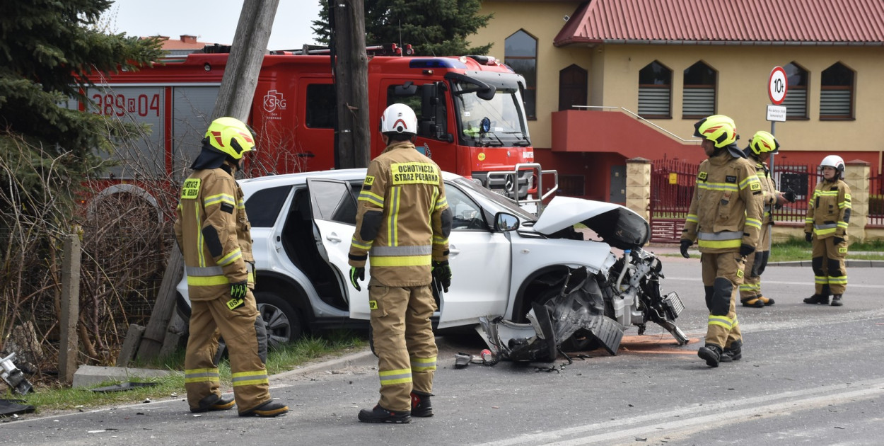 Wypadek w Skopaniu (13.04.26 r.)