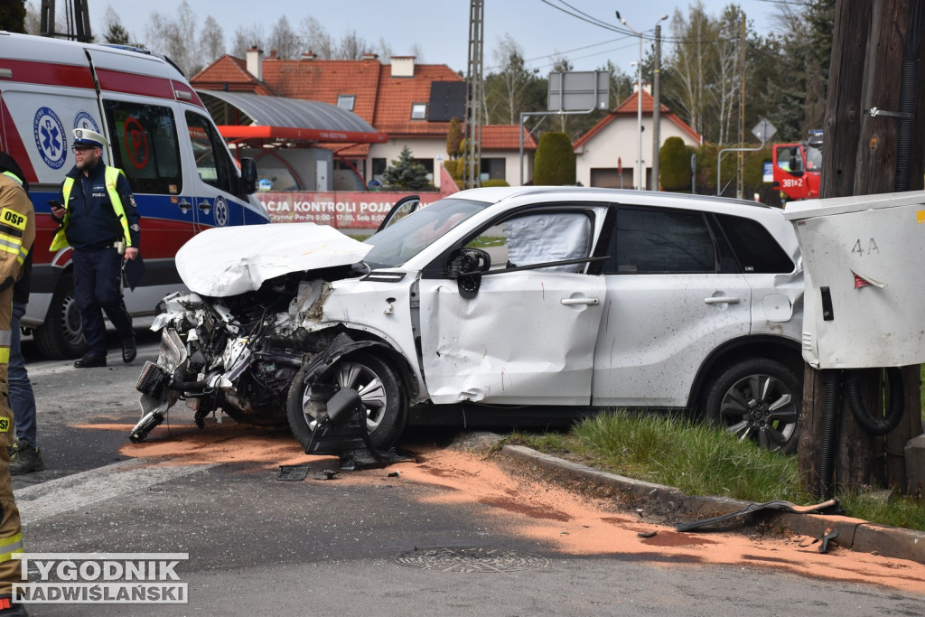 Wypadek w Skopaniu (13.04.26 r.)