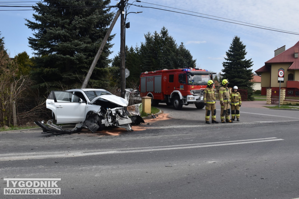 Wypadek w Skopaniu (13.04.26 r.)