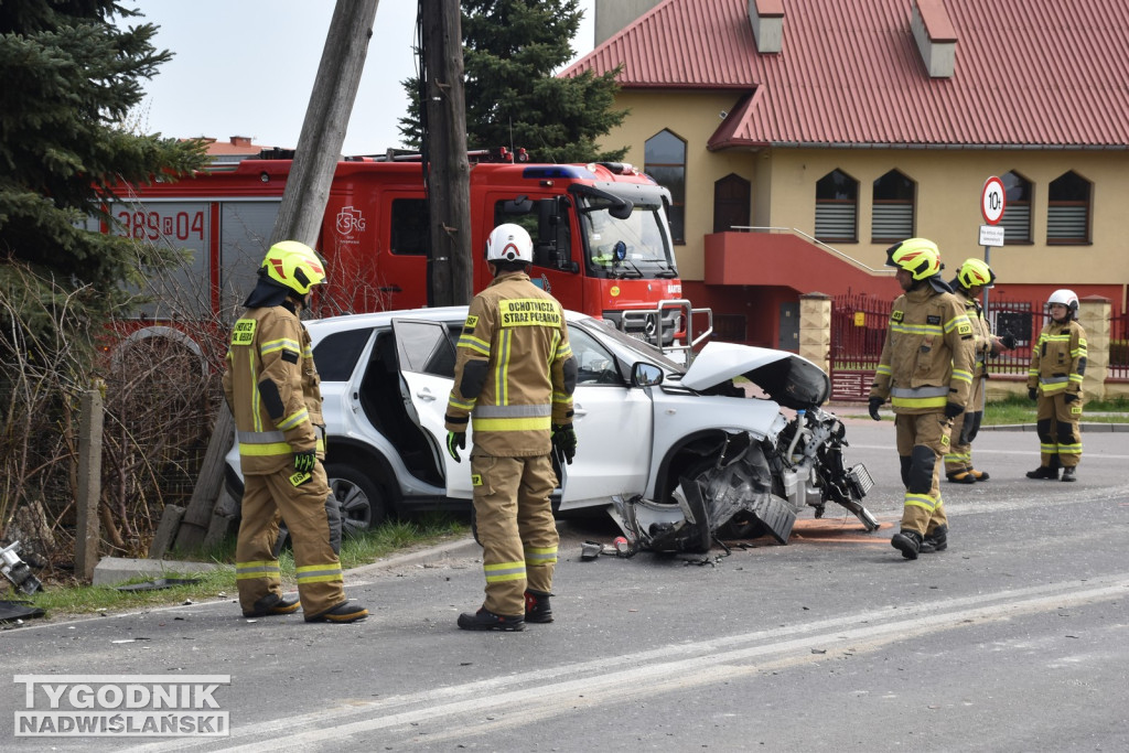 Wypadek w Skopaniu (13.04.26 r.)