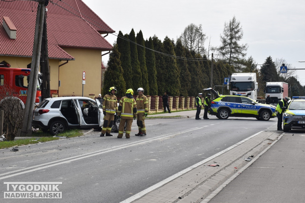 Wypadek w Skopaniu (13.04.26 r.)