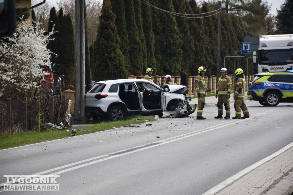 Wypadek w Skopaniu (13.04.26 r.)