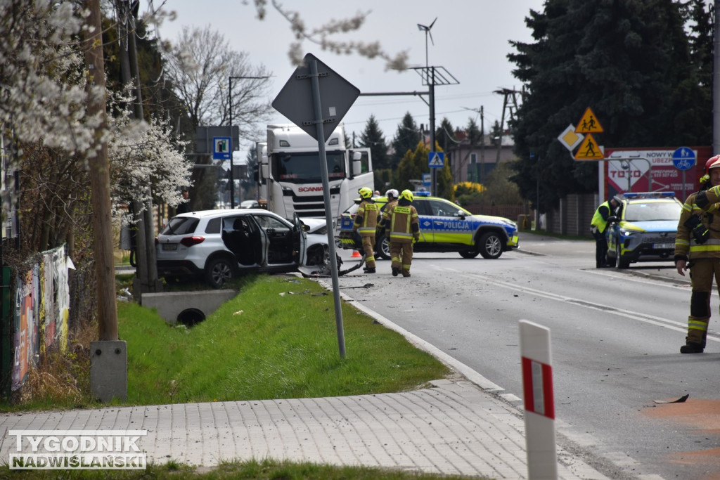 Wypadek w Skopaniu (13.04.26 r.)