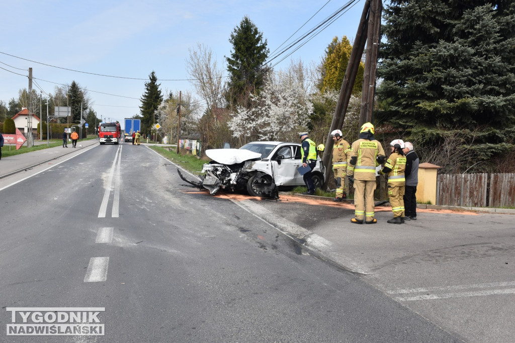Wypadek w Skopaniu (13.04.26 r.)