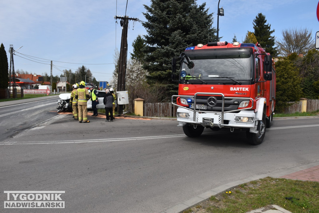 Wypadek w Skopaniu (13.04.26 r.)