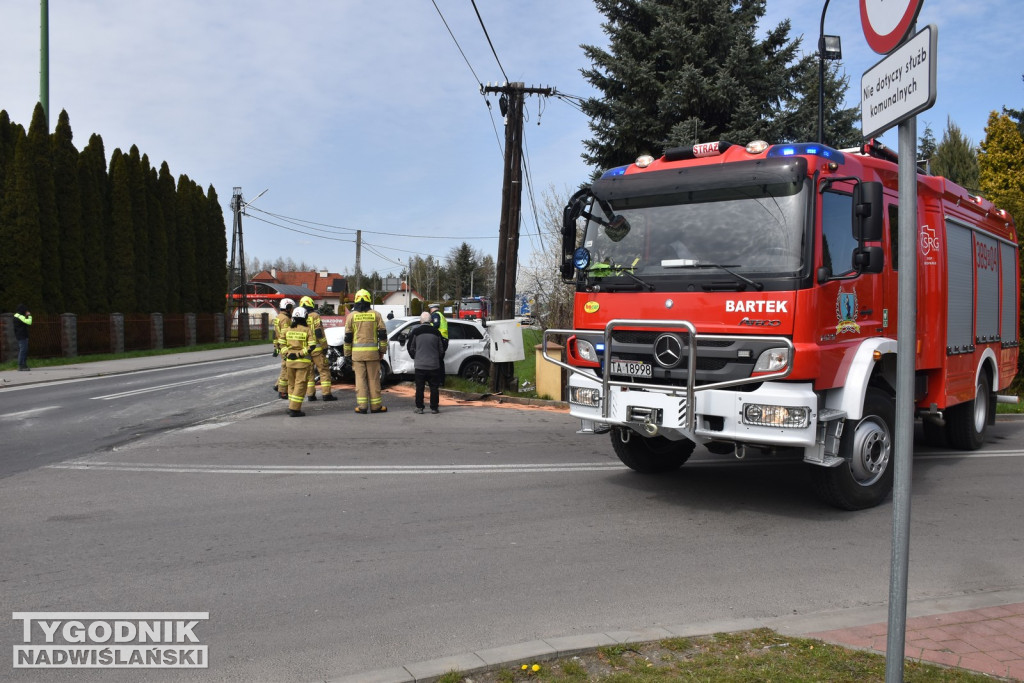 Wypadek w Skopaniu (13.04.26 r.)