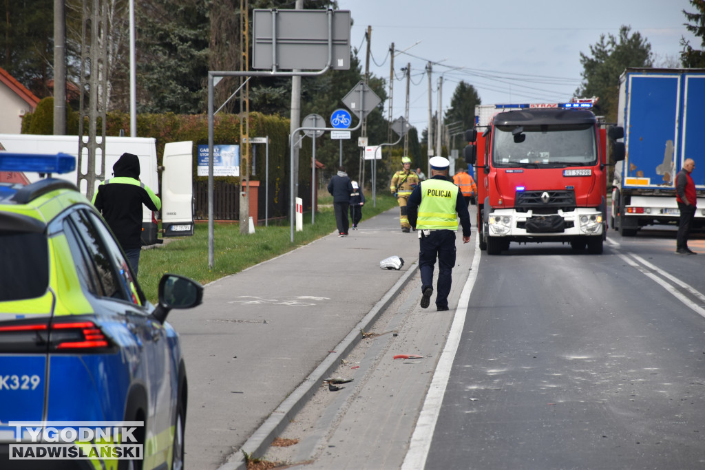 Wypadek w Skopaniu (13.04.26 r.)