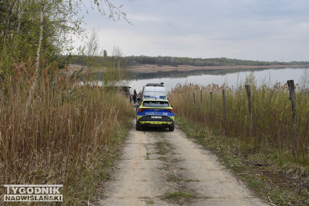 Akcja ratunkowa nad Jeziorem Tarnobrzeskim