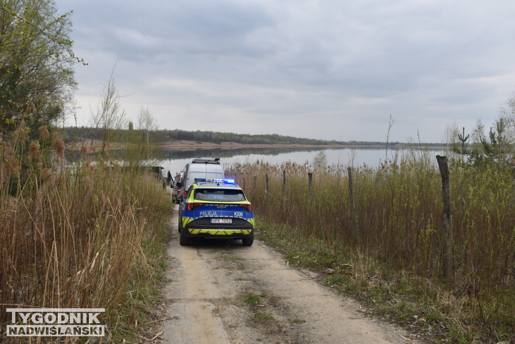 Akcja ratunkowa nad Jeziorem Tarnobrzeskim