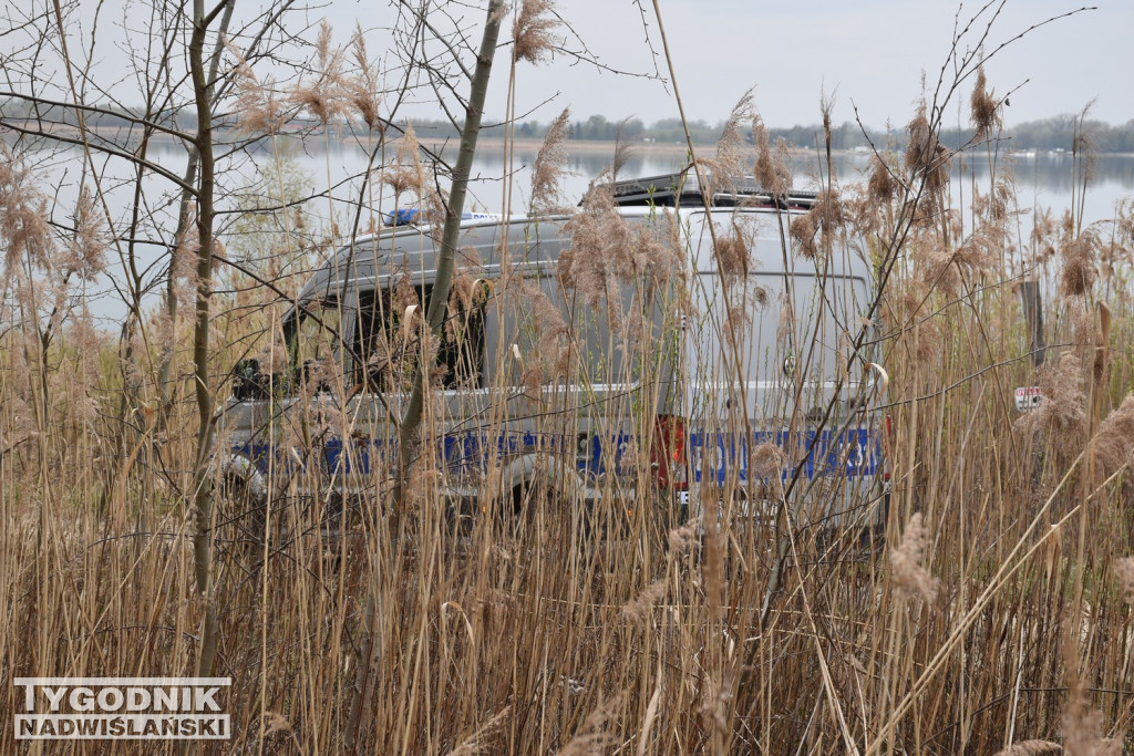 Akcja ratunkowa nad Jeziorem Tarnobrzeskim