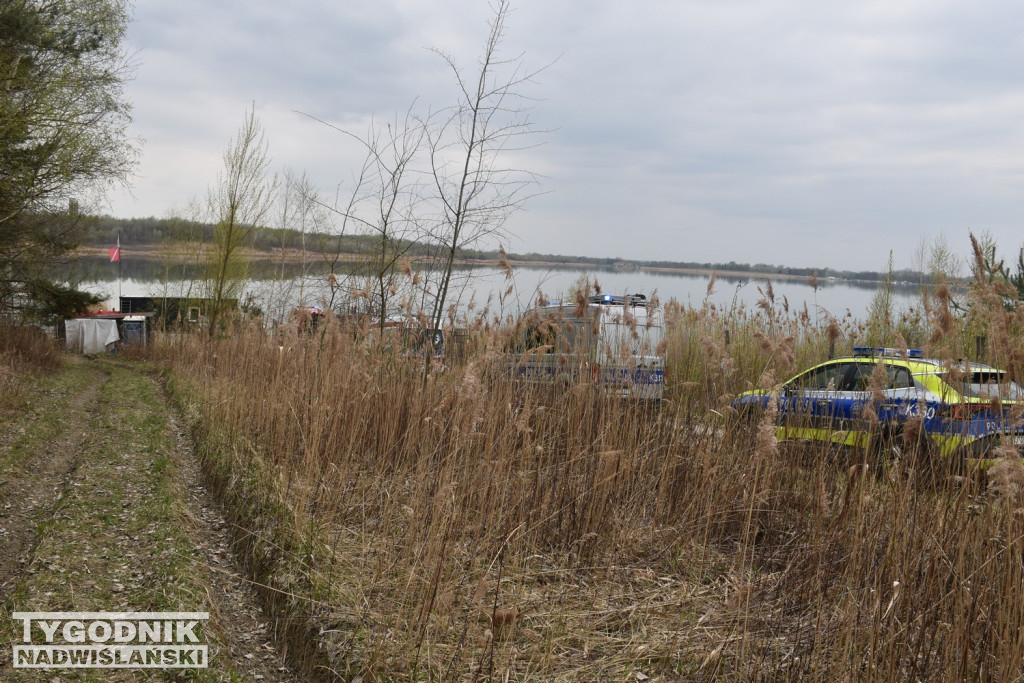 Akcja ratunkowa nad Jeziorem Tarnobrzeskim