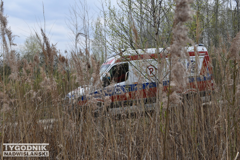 Akcja ratunkowa nad Jeziorem Tarnobrzeskim