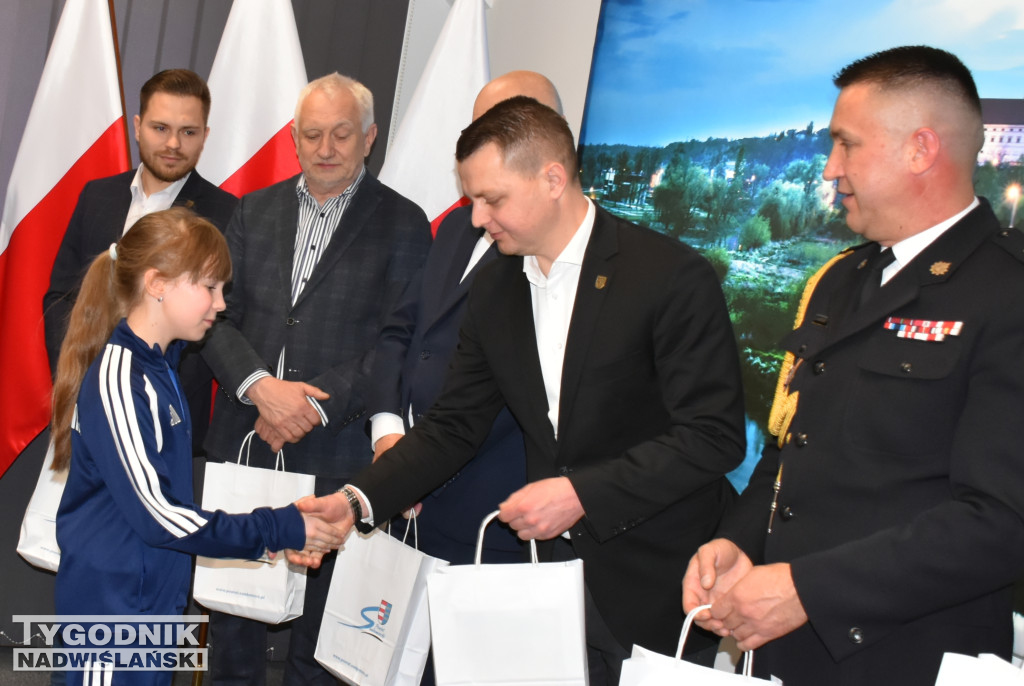 Uroczystość  w Komendzie Powiatowej PSP