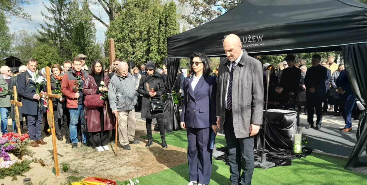 Pogrzeb Wiesława Myśliwskiego