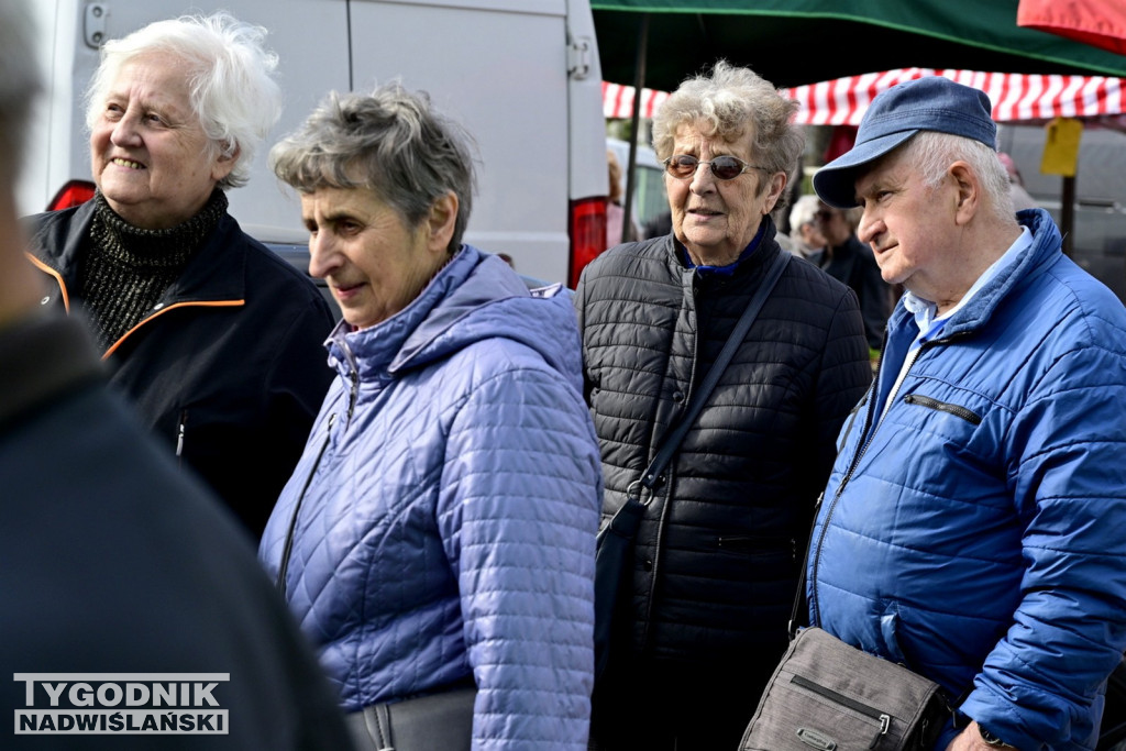 Spotkanie na targowisku w Stalowej Woli