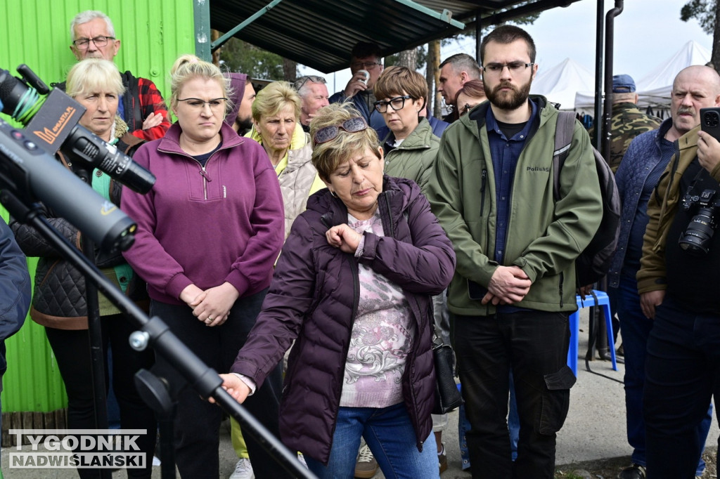 Spotkanie na targowisku w Stalowej Woli