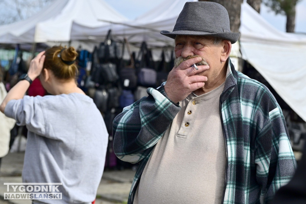 Spotkanie na targowisku w Stalowej Woli