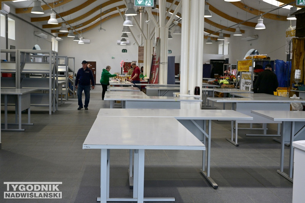 Spotkanie na targowisku w Stalowej Woli