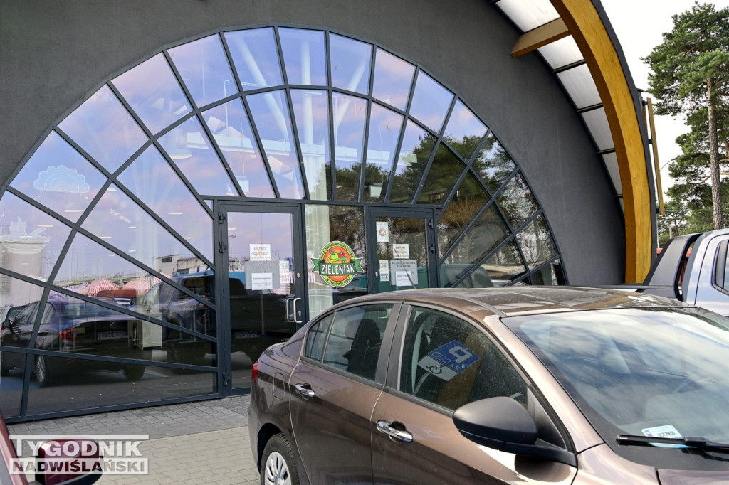 Spotkanie na targowisku w Stalowej Woli