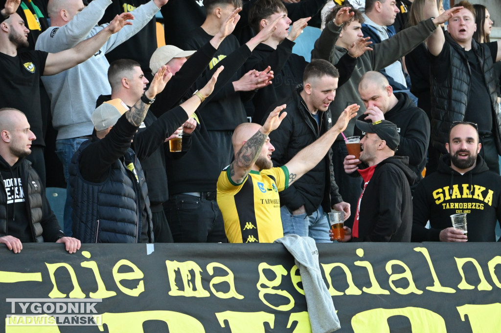 Zdjęcia kibiców mecz Siarka - Czarni