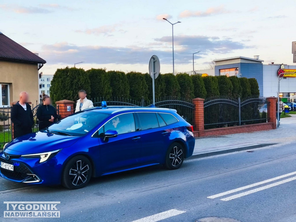 Potrącenie na ul. Zwierzynieckiej