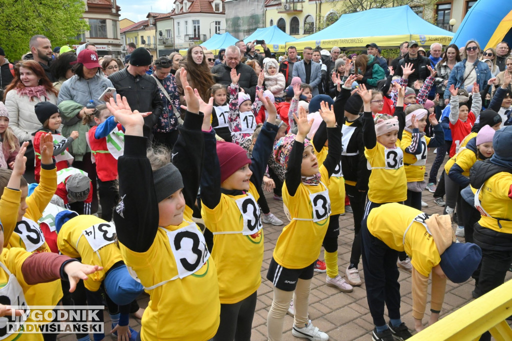 Sztafeta Przedszkolaków podczas 45. Biegu Siarkowca