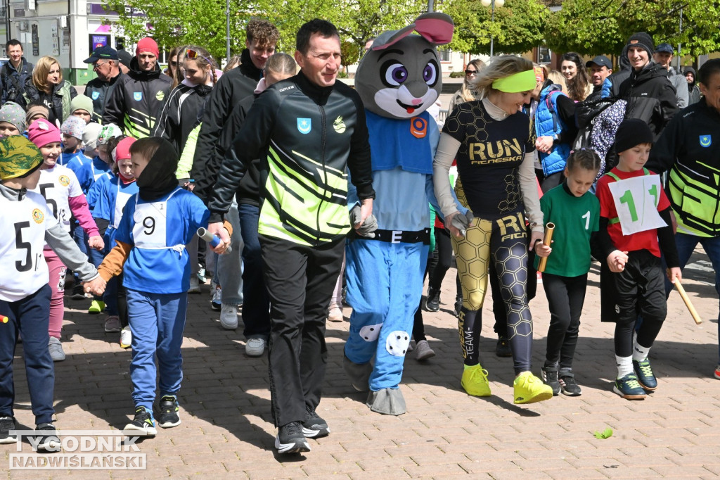 Sztafeta Przedszkolaków podczas 45. Biegu Siarkowca