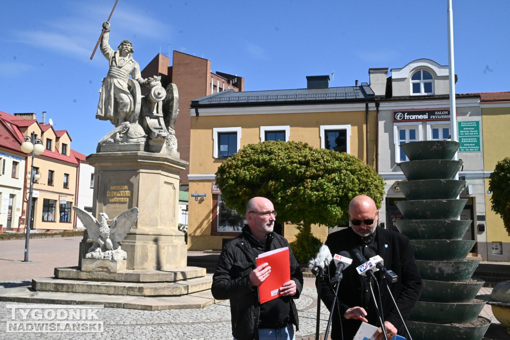 Konferencja w sprawie konkursu na logo Tarnobrzega