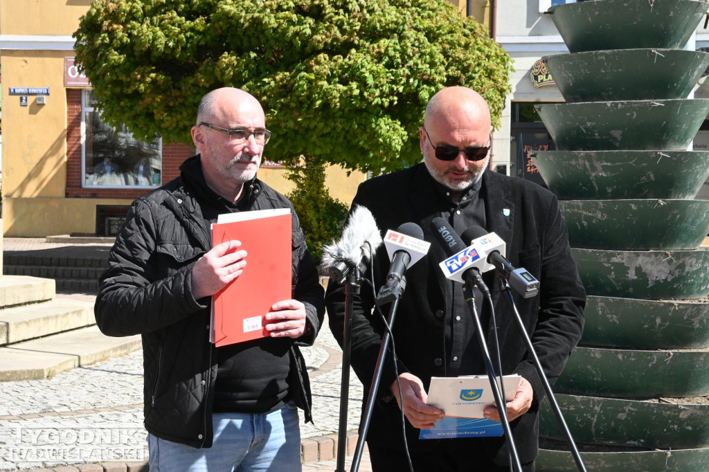 Konferencja w sprawie konkursu na logo Tarnobrzega