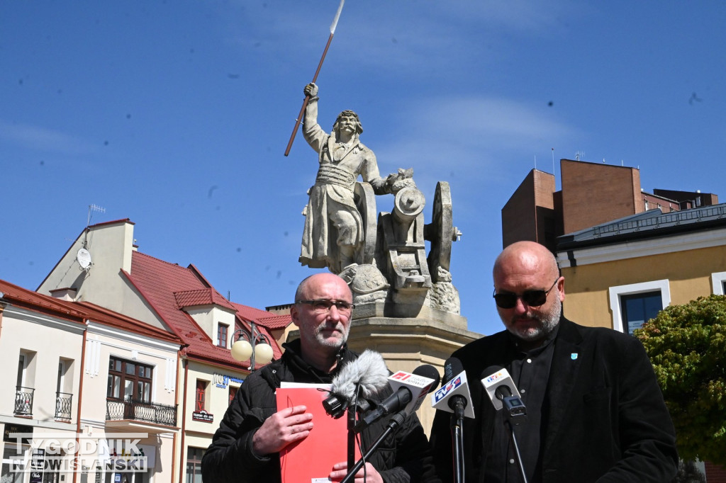 Konferencja w sprawie konkursu na logo Tarnobrzega