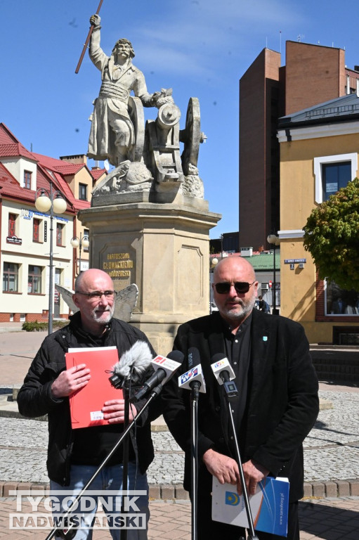 Konferencja w sprawie konkursu na logo Tarnobrzega