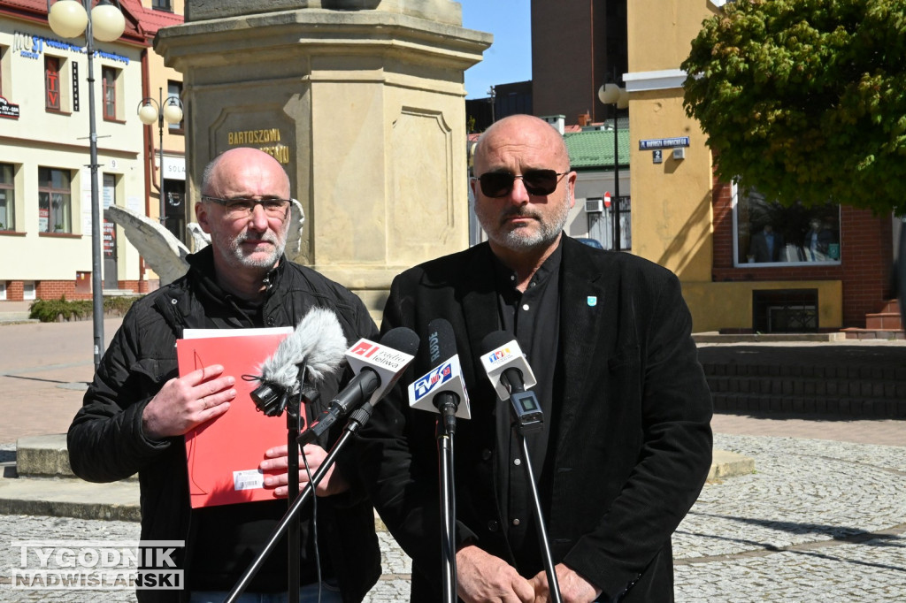Konferencja w sprawie konkursu na logo Tarnobrzega