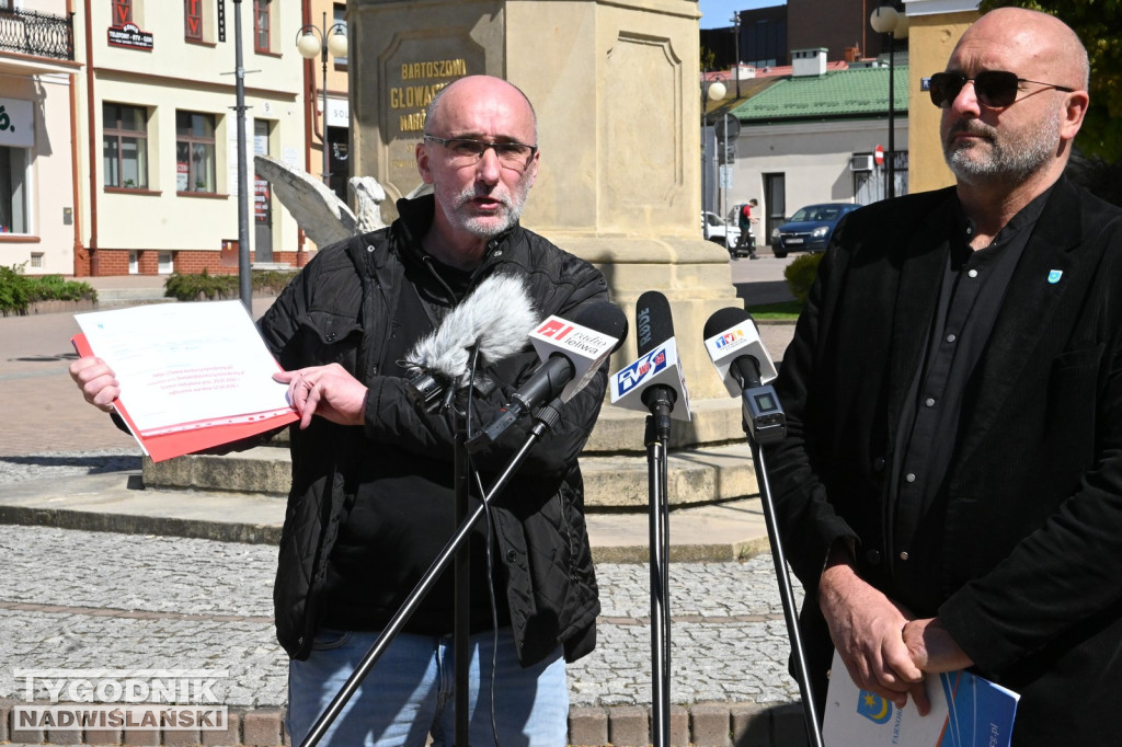 Konferencja w sprawie konkursu na logo Tarnobrzega