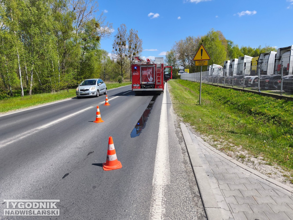 Wypadek w Stalach (29.04.26 r.)