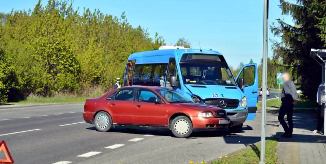 Wypadek w Siedleszczanach