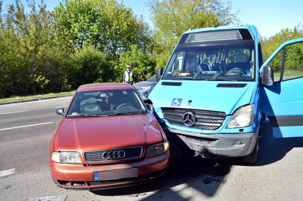 Wypadek w Siedleszczanach