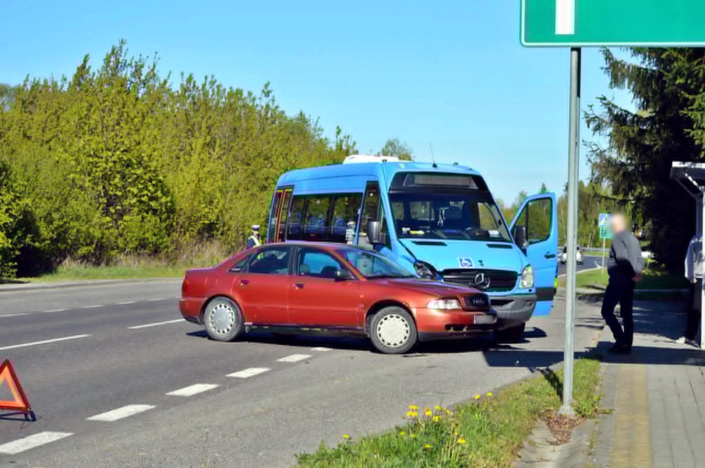 Wypadek w Siedleszczanach