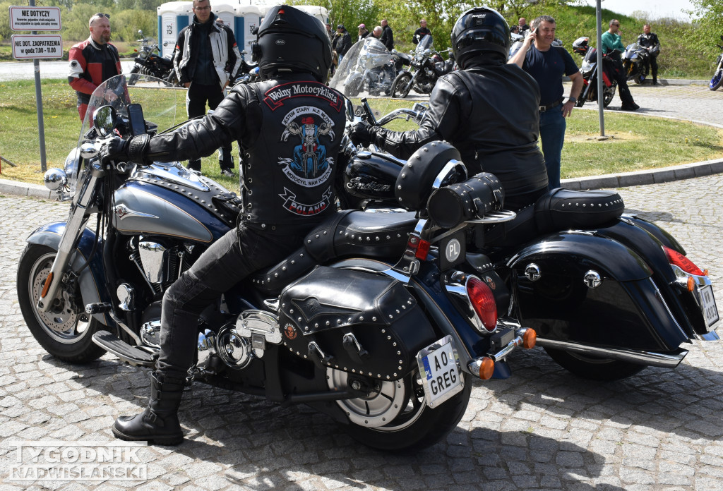 Rozpoczęcie sezonu motocyklowego w Sandomierzu