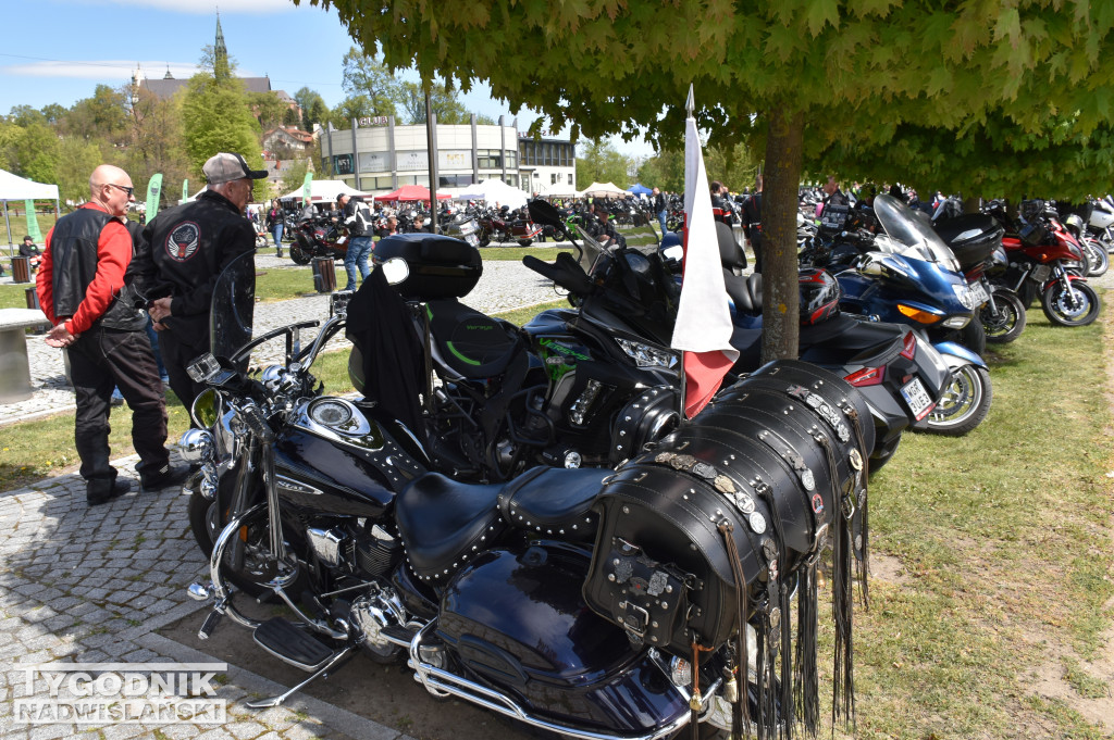 Rozpoczęcie sezonu motocyklowego w Sandomierzu