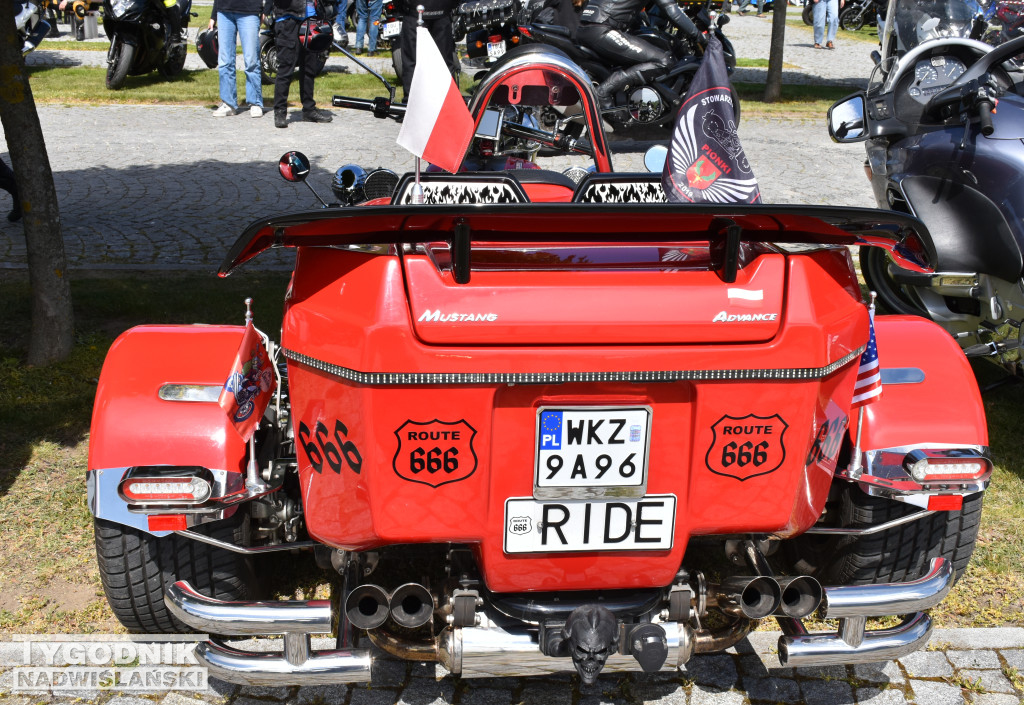 Rozpoczęcie sezonu motocyklowego w Sandomierzu