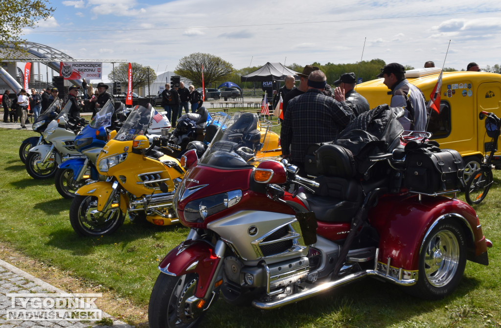 Rozpoczęcie sezonu motocyklowego w Sandomierzu