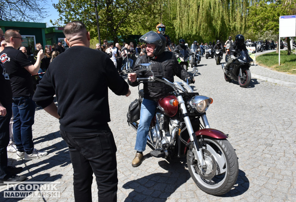 Rozpoczęcie sezonu motocyklowego w Sandomierzu