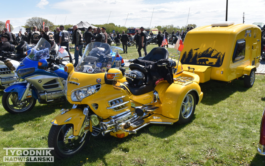 Rozpoczęcie sezonu motocyklowego w Sandomierzu