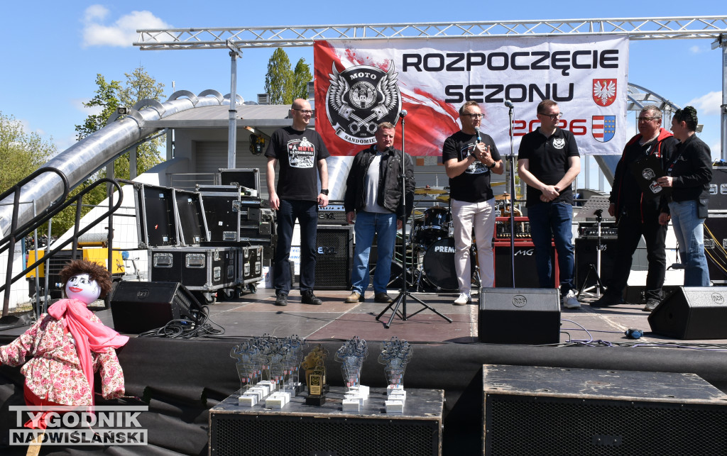 Rozpoczęcie sezonu motocyklowego w Sandomierzu
