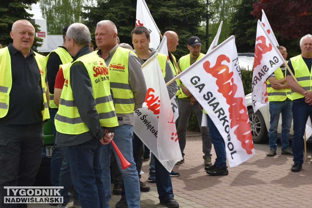 Protest w Grzybowie