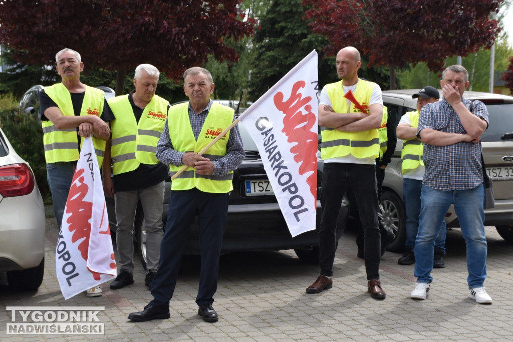 Protest w Grzybowie